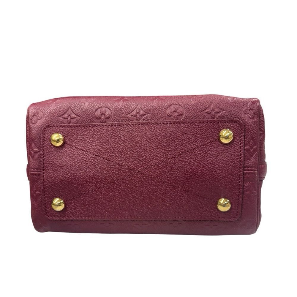 Louis Vuitton Bordeaux Purple LV Monogram Empreinte Speedy Bandoulière 25 Bag - Picture 7 of 16